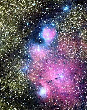 . Emissin nebulae O & B star assciatins 6 Emissin lines frm hydrgen