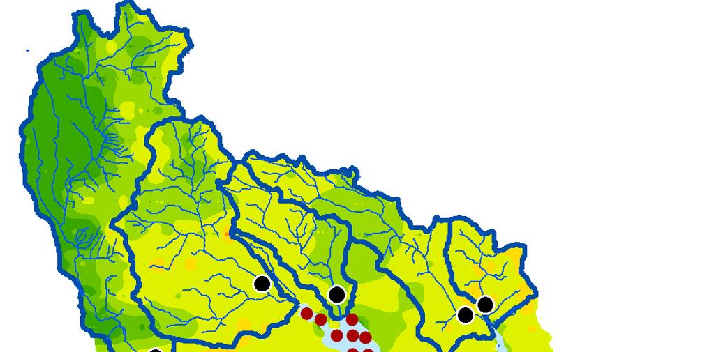 Cs flows & stocks survey in Lake Kasumigaura basin Sakura Riv. Survey against 7 main inflow rivers Hokota Riv. Sonobe Riv. Tomoe Riv. Koise Riv. Seimei Riv.