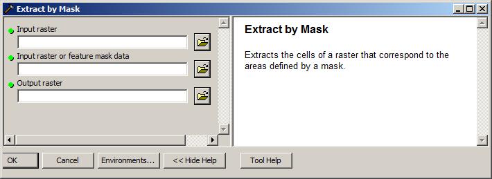 OR SET THE MASK IN SPATIAL ANALYST S OPTIONS AND THEN