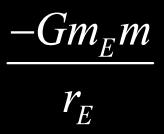 Gravitational Potential Energy R E Δh Slide 34 / 78 U g As r (the distance of the object from the center of the earth) increases, U G becomes less negative.