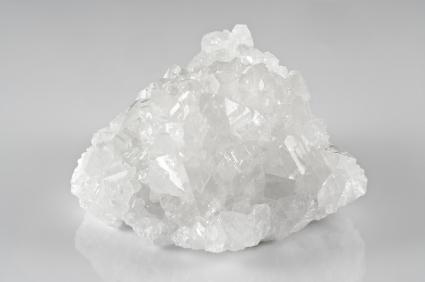 Crystal Solid material whose atoms,