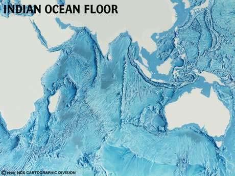 The Indian Ocean is the world's third largest, making up one-fifth of earth's