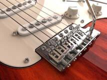 Presence of a permanent magnet makes the guitar wire