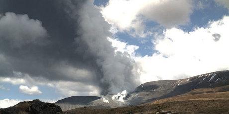 The Te Maari crater