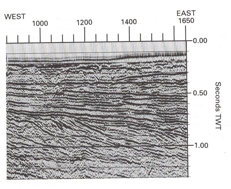 Seismic data from the Outer Moray Firth, North Sea Water-bottom multiple caused by the sound