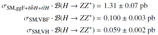 Higgs ZZ* 4l Production Modes Compatibility between measured cross