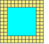 Tiling Pools Learning Task In this task, you will continue to explore how different ways of reasoning about a situation can lead to algebraic expressions that are different but equivalent to each