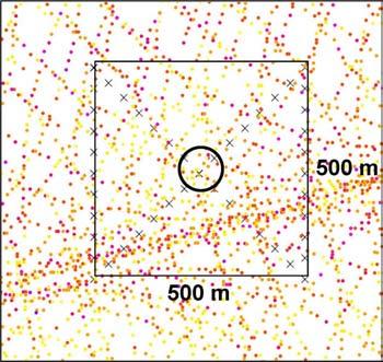 YUEH et al.: AIRBORNE Ku-BAND POLARIMETRIC RADAR REMOTE SENSING OF TERRESTRIAL SNOW COVER 3359 Fig. 10. Dimension of each intensive sampling site is about 500 m 500 m.
