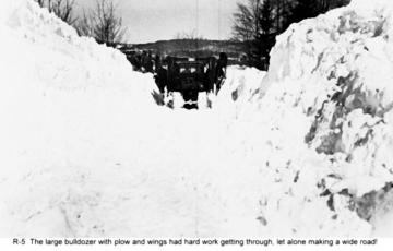 The Snow Plow continued Although the plows were originally driven by horses,