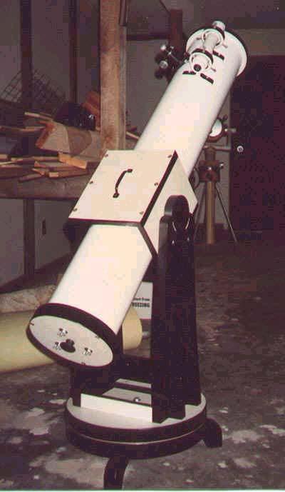 1992 -- 6" f/8 Dobsonian was made for use at Hidden Valley