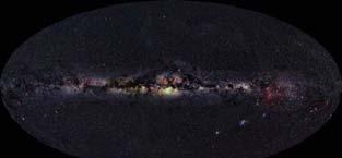 Galaxies fill space around us Earth 6Mm in radius. 1/50 light-sec Solar system Earth is 1 AU from sun.