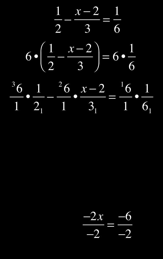 Math 02, Intermediate Algebra Section 2.5 Eample (b) Solve 2 2 3 6.