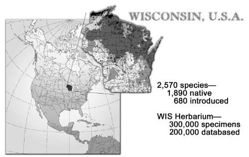 .. Flora of Wisconsin 2570 total species