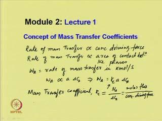 Convective mass transfer occurs due to the bulk motion of the fluid, and the mass transfer is faster compared to the molecular diffusion.