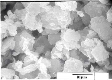 micrograph of montmorillonite