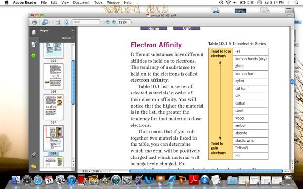 Electron Affinity different substances have different abilities to hold on to electrons the tendency of a substance to hold on to the electrons is called electron affinity Table 10.