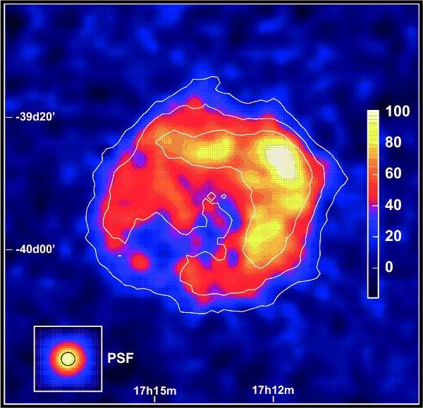 S. SNR mapped in radio continuum (ATCA) and X-rays