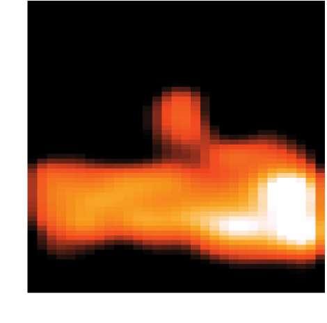 cloud maybe passive target for CR protons accelerated by