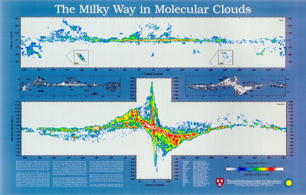 1990 : FULL MAP OF MOLECULAR GAS