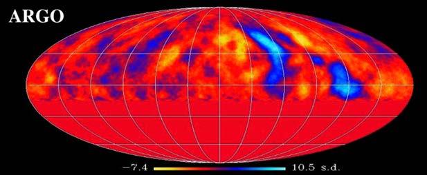ray background (15 σ) Excess is not gamma rays,