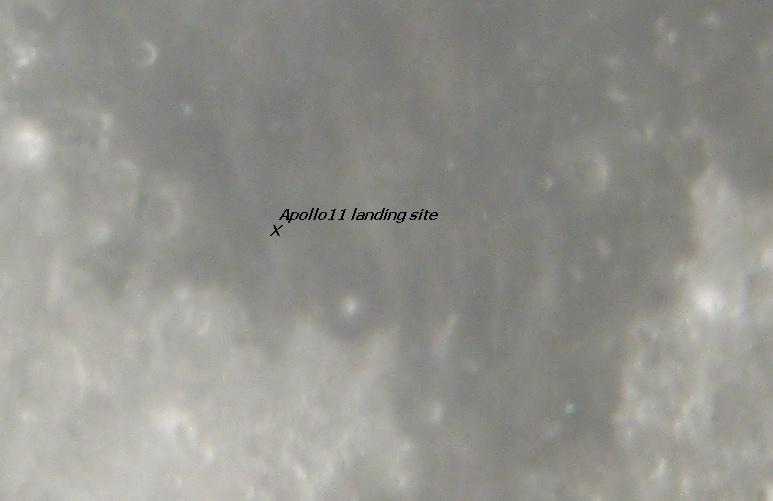 Apollo missions Both Taken from my telescope September 2010 Apollo 11 landed July 20, 1969 at the