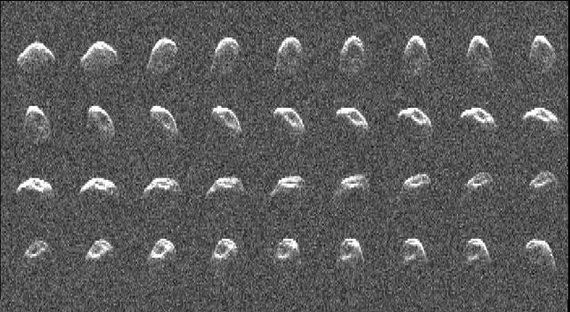 Non-round things If there is not enough to make a round object (like a star or planet), the object may not have enough gravity to be round Asteroids Meteoroids A radar image of asteroid