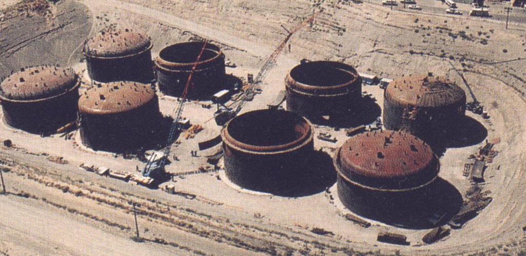 Double-Wall Tanks for Liquid Waste of the Plutonium Production in
