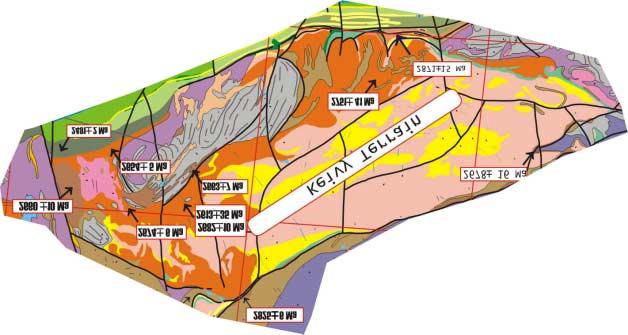 Regional and local geology of the Kola felsic alkaline rocks, NE Fennoscandian Shield!