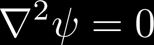 Laplace equation on the sphere The Fourier transform is only defined in flat space The required basis wave functions in a given space is found by solving Laplace equation: Since the CMB field is