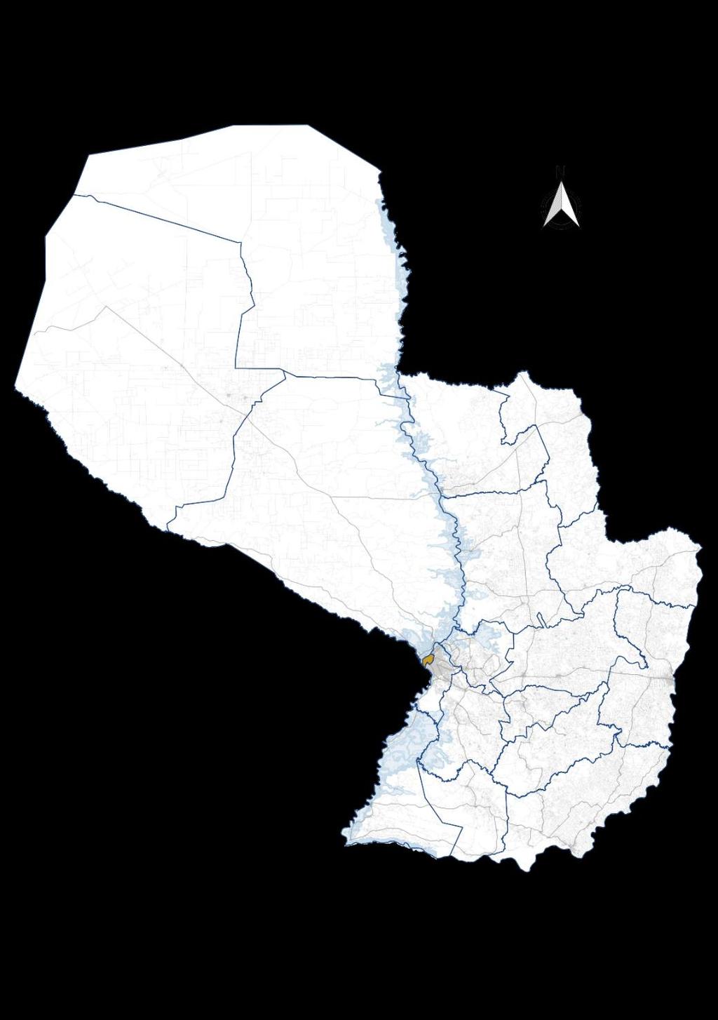 PARAGUAY PARAGUAY River Flooded to Level +63 3% OF THE POPULATION IN 60% OF THE TERRITORY IN THE CHACO REGION CIUDAD DEL ESTE 104 Km2 TOTAL AREA 293.