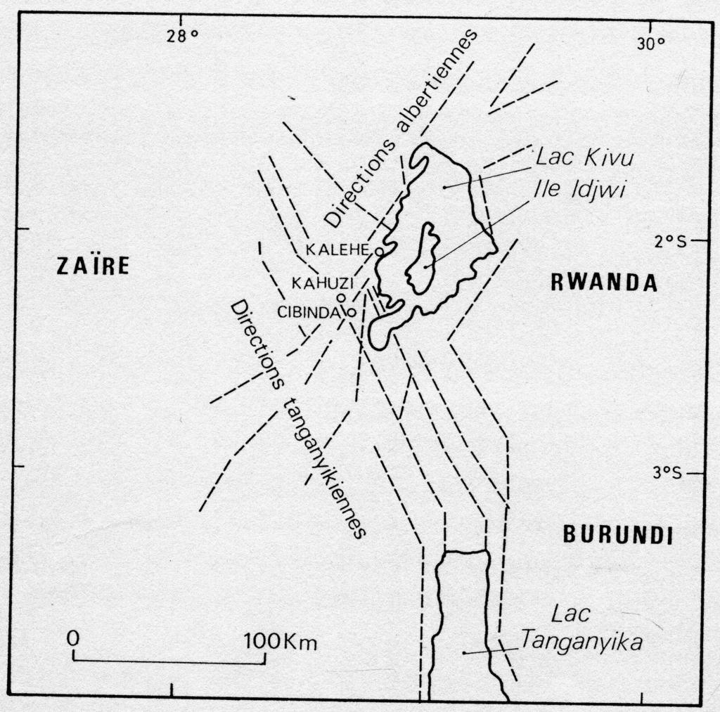 9 of earthquake 3 February 2008 around Bukavu (Source : USGS