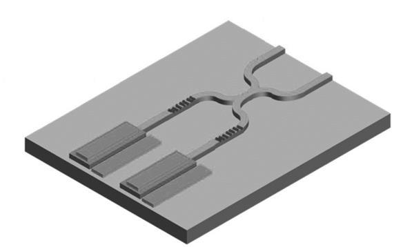 Directional Coupler On-chip SFWM QDs in Waveguides Mach-Zehnder Interferometer