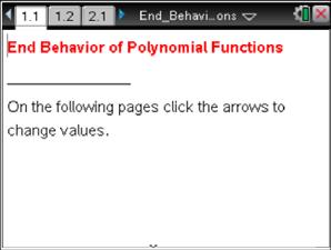 Math Objectives Students will recognize the similarities and differences among power and polynomial functions of various degrees.