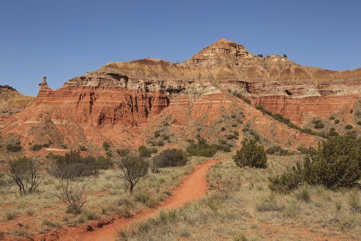 The Great Plains The Palo Duro Canyon in the Great Plains region is the