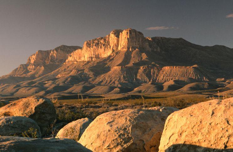 The Mountains and Basins Guadalupe Peak, located in Guadalupe