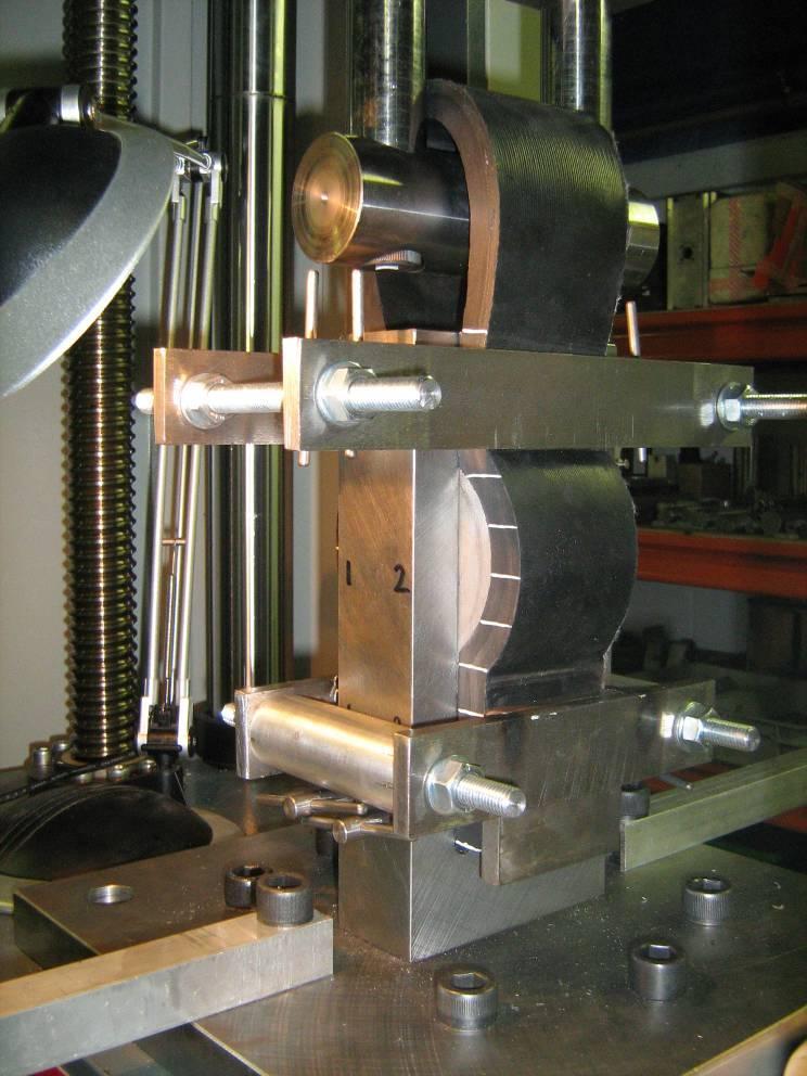 Force (kn) Failure Criterion Validation Model Hose Section Test Specimen: Static and Cyclic Tests 1 Close correlation was found between the shear test piece and model hose section test specimen
