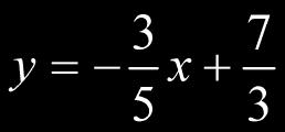 Slide 40 / 261 Write the equation in standard form. Multiply both sides of the equation by the LCD (6). click Rearrange the equation so that the x and y terms are on the same side together.