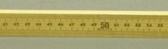 Methods of measuring length 5 The metre rule Simplest length-measuring instrument is the metre or half metre rule (i.