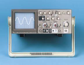 Cathode Ray Oscilloscope Oscilloscopes contain a vacuum tube with a cathode (negative electrode) at one end to emit electrons and an anode (positive electrode) to accelerate them so they move rapidly