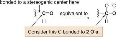 If two isotopes are bonded to the stereogenic center, assign priorities in order of decreasing mass number.