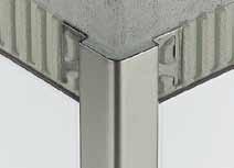 W A L L C O R N E R S A N D F I N I S H I N G P R O F I L E S Schlüter -ECK-E Schlüter -ECK-E is a stainless steel corner profile that provides stable edge protection for external wall corners of