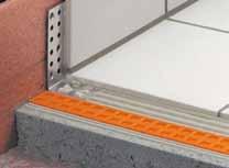 B A L C O N Y A N D T E R R A C E A S S E M B L I E S Schlüter -BARA-ESOT Schlüter -BARA-ESOT is a skirting support profile made of stainless steel for use in applications where no load bearing