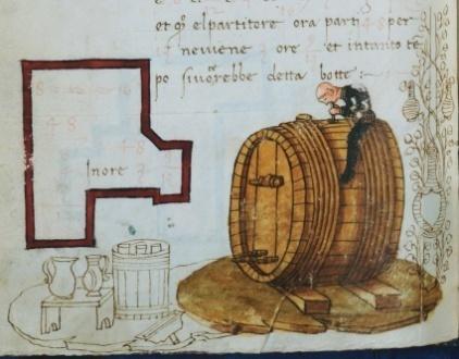 MQ9. Nicolas Chuquet Two wine merchants enter Paris, one of them with 64 casks of wine, the other with 20.