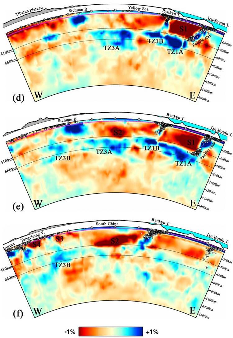 Figure 6. (continued) [17] The Ordos block is characterized by high velocity anomalies in the upper mantle to a depth of 300 km (Figure 7; also Figures 4a 4d, 6b, and 6i).