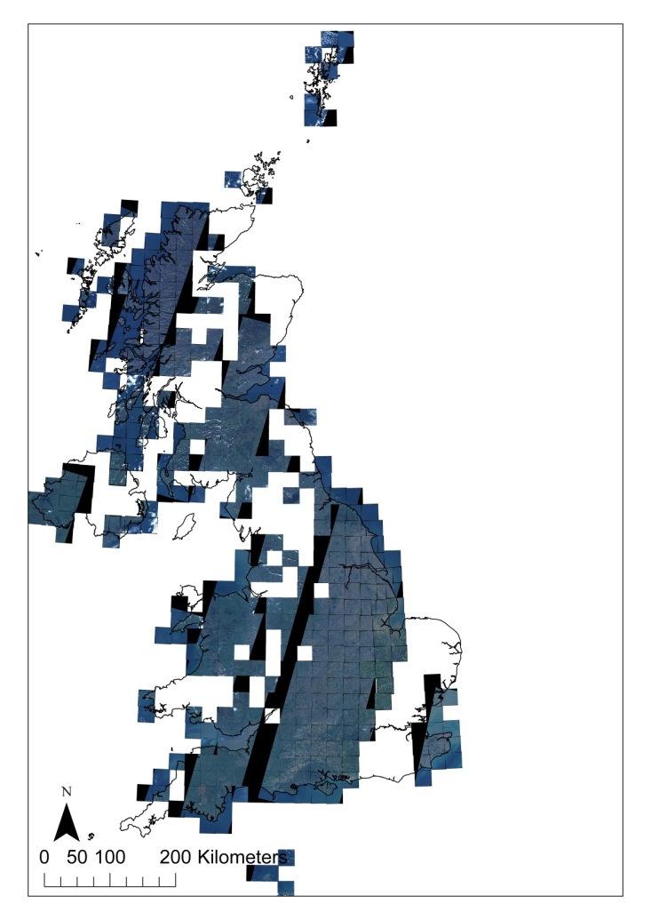 Coverage2 2011-2013 image availability Areas of UK not got multi seasonal