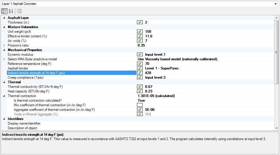 APPENDIX E Asphalt Layer Input Instructions to the Pavement ME Design Software Figure E.