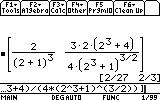 a x = ( +1) = 3 7 ( ) ( ) ( ) a y = 3 3 + 4 4 3 +1 = 3 1 3/ ( 9) = 3 1 3/ 7 ( ) ( ) = 3 c) Convert the answer to polar