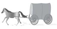 Action Force: Horse pulls on carriage with a force of 120 120 N right Reaction force: Reaction Force: Carriages pulls back with a force of Part C: Use the pictures