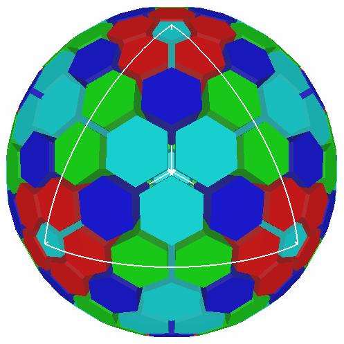 Geodesic Tiling of Sphere using 6 24