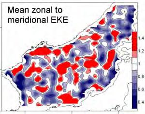 Zonal and meridional